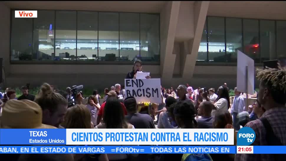 Marcha masiva contra el racismo en Dallas