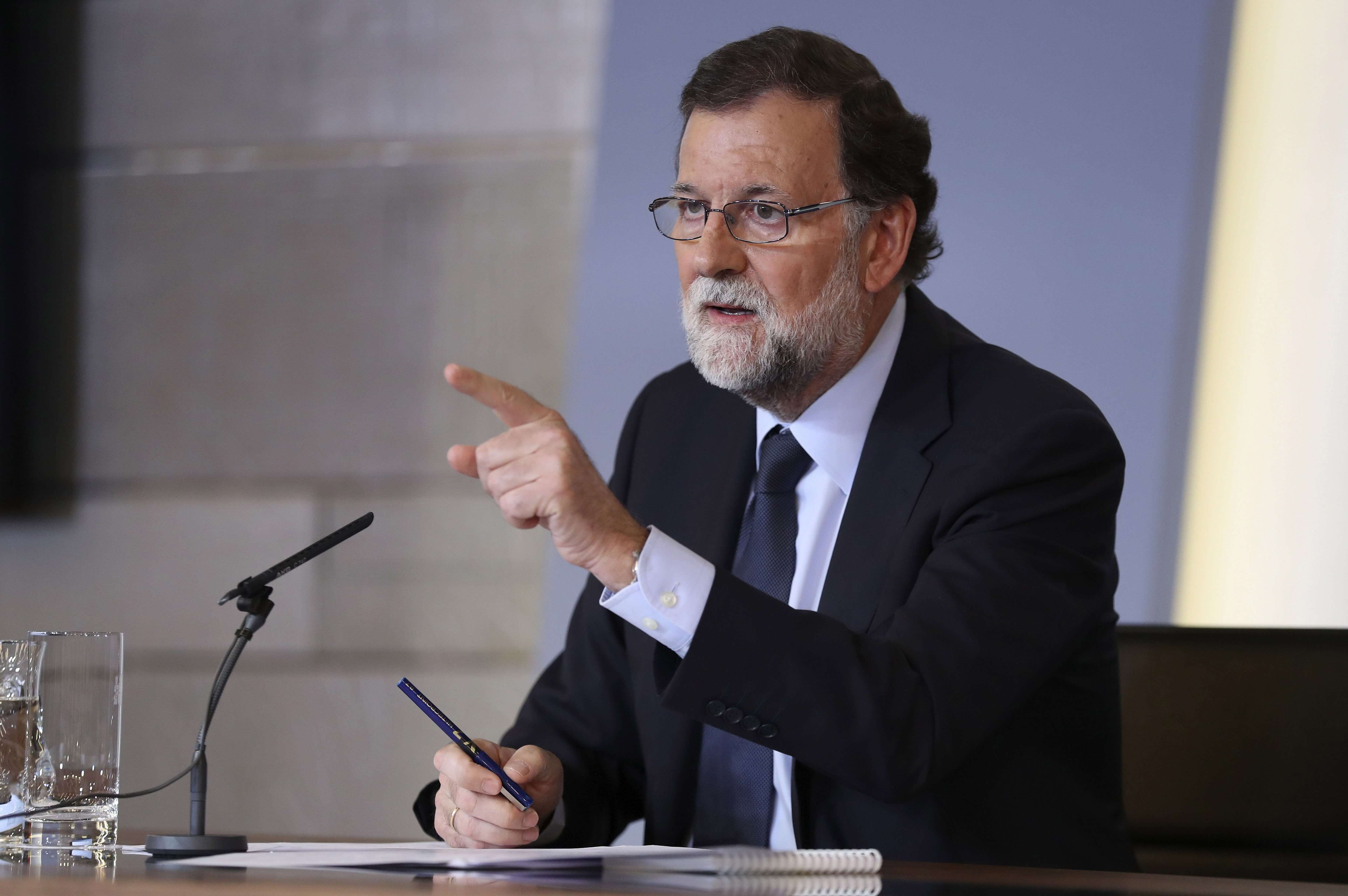 Mariano Rajoy, jefe del Gobierno español