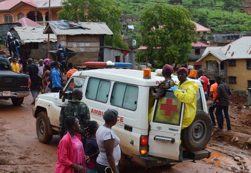 Cruz Roja calcula 600 desaparecidos por aludes en Sierra Leona