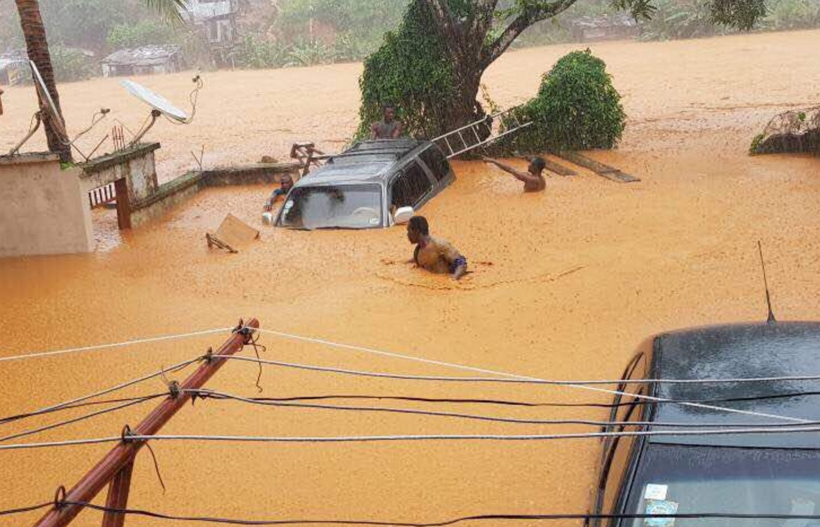 Inundaciones en Sierra Leona dejan al menos 200 muertos