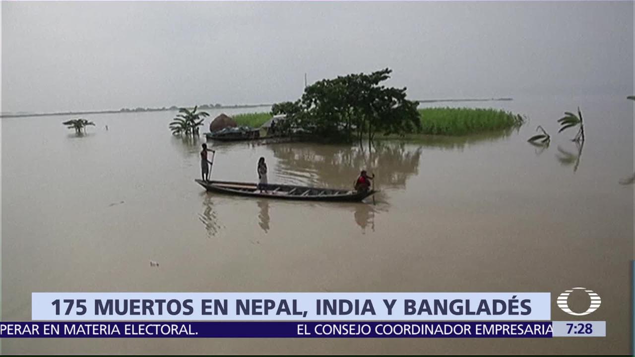 Nepal, India, Bangladesh, inundaciones