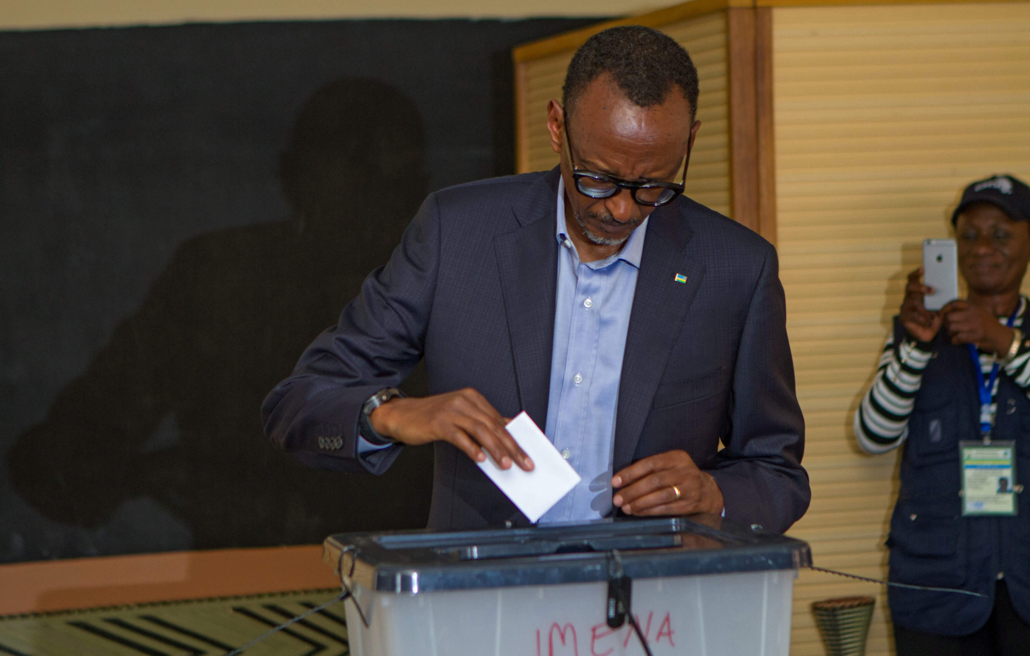 Paul Kagame fue reelecto presidente de Ruanda