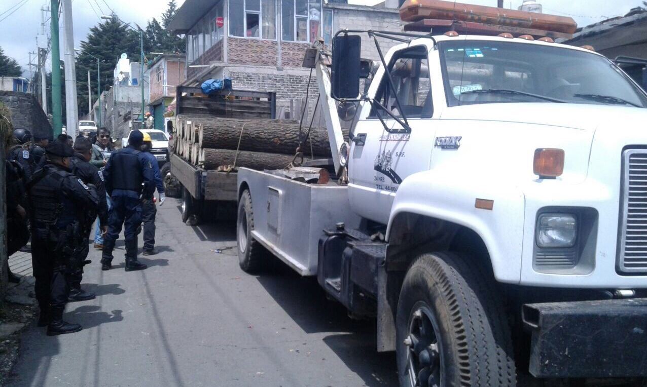Aplican operativo contra la tala ilegal en el Ajusco