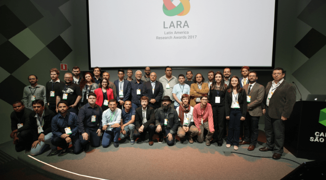 Anuncio de los Premios LARA de Google