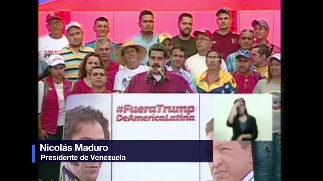 Te están engañando Trump Nicolas Maduro