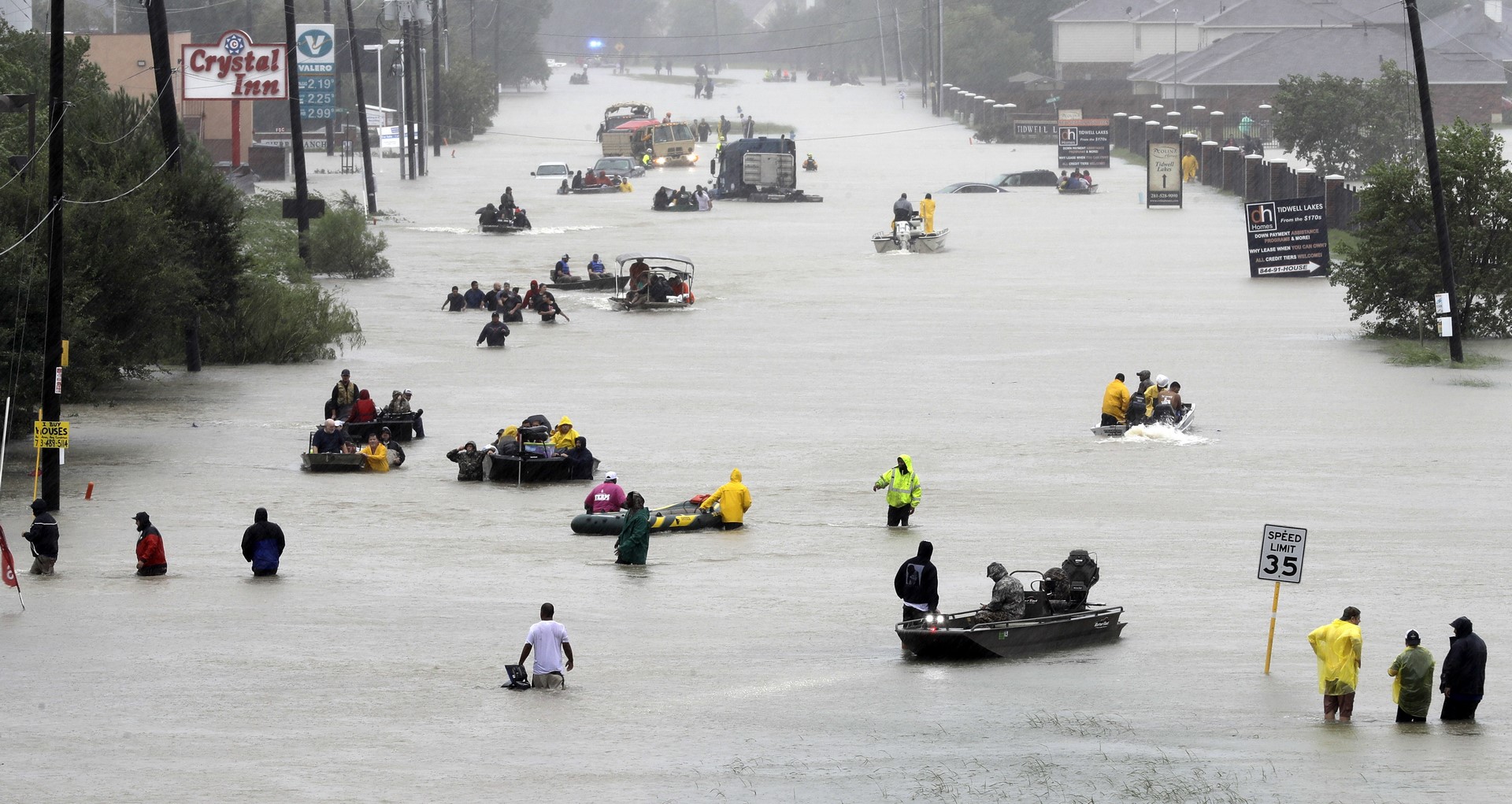 Víctimas y rescates de personas tras inundaciones en Texas por 'Harvey'