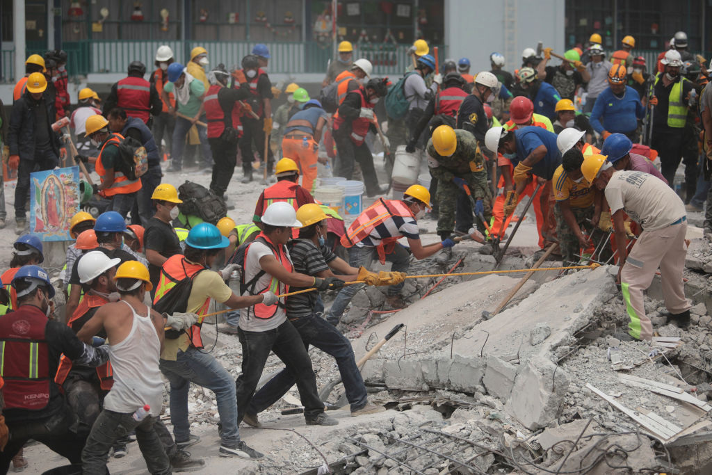 México sismo magnitud 71 19 septiembre imágenes