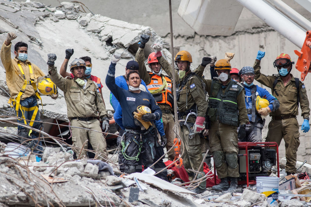 Rescatistas de Israel destacan solidaridad de mexicanos tras sismo del 19S. (Archivo/Getty Images)