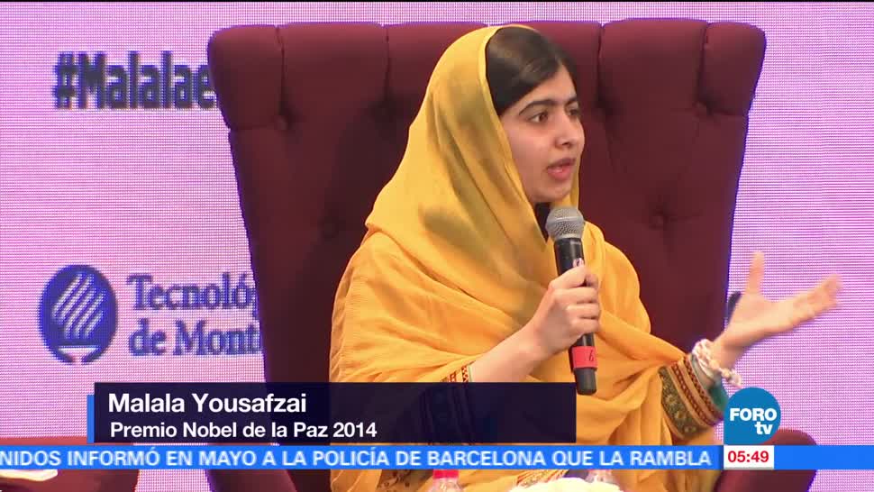 Mexico Malala Critica Muro Trump Premio Nobel De La Paz Malala Yousafzai