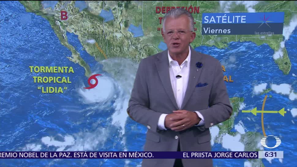 Despierta Tiempo Lluvias Mexico Tormenta Lidia