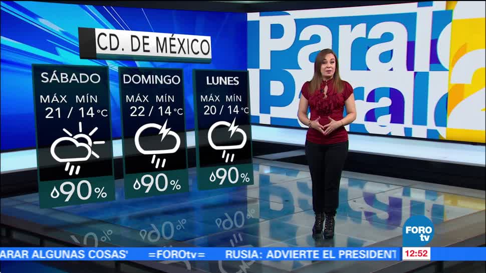 Tiempo Raquel Méndez Preven Lluvias Ciudad De México