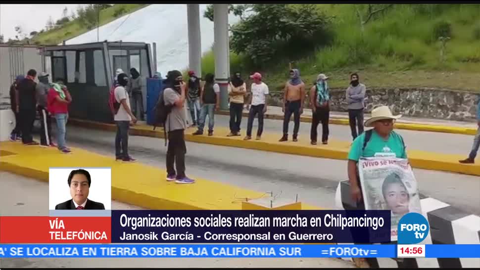 Organizaciones civiles realizan marcha en Chilpancingo