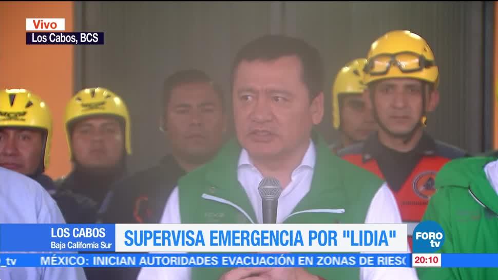 Osorio Chong realiza un balance por los daños provocados por ‘Lidia’