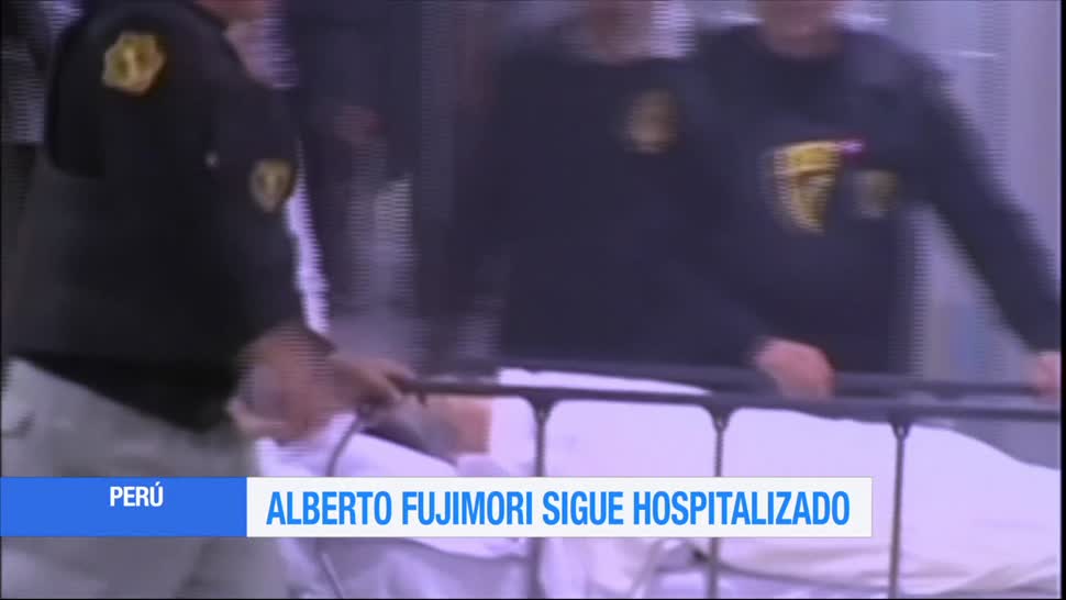 Empeora la salud del expresidente de Perú Alberto Fujimori