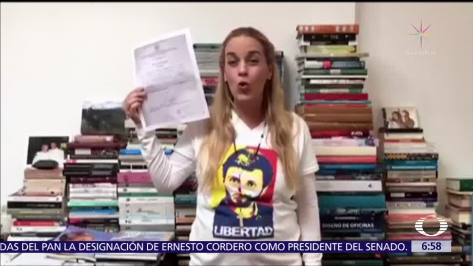 Gobierno Venezuela Prohíbe Lilian Tintori