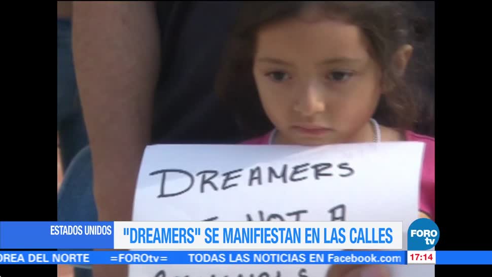Dreamers Protestan Trump Cancelacion Daca Estados Unidos