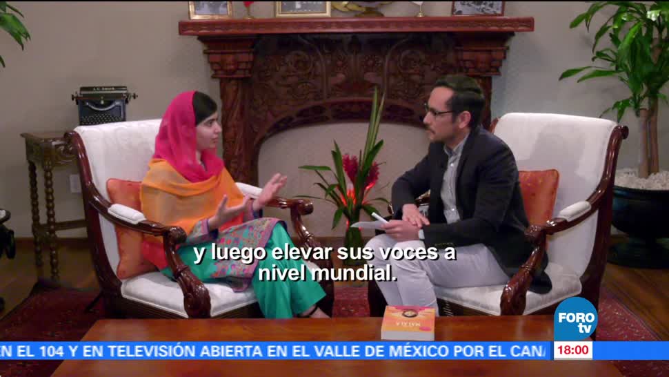 Promo Genaro Lozano Entrevista Malala Yousafzai Premio Nobel De La Paz