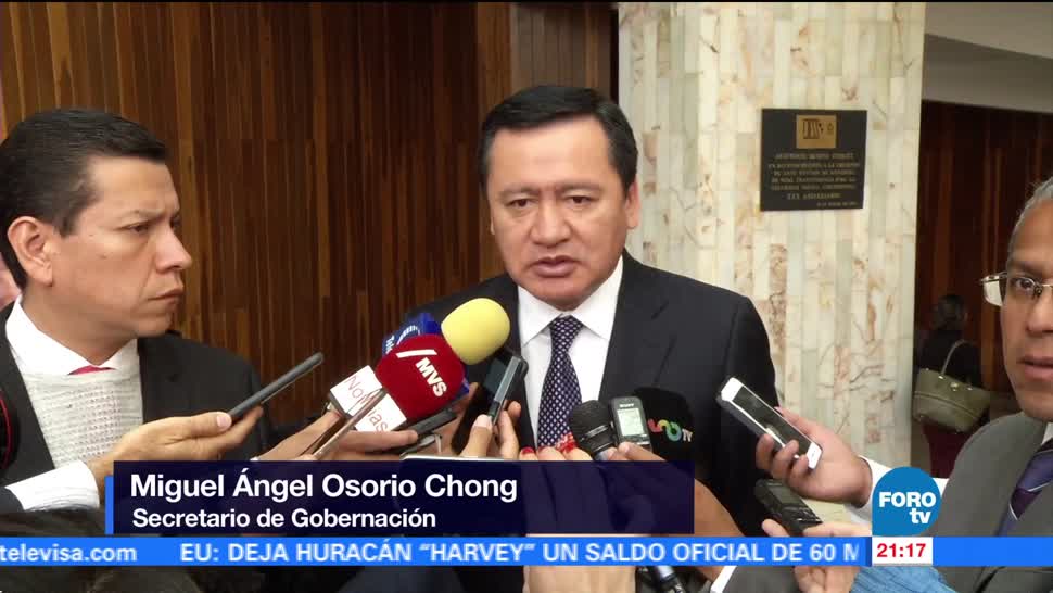 Osorio Chong confía PAN supere diferencias