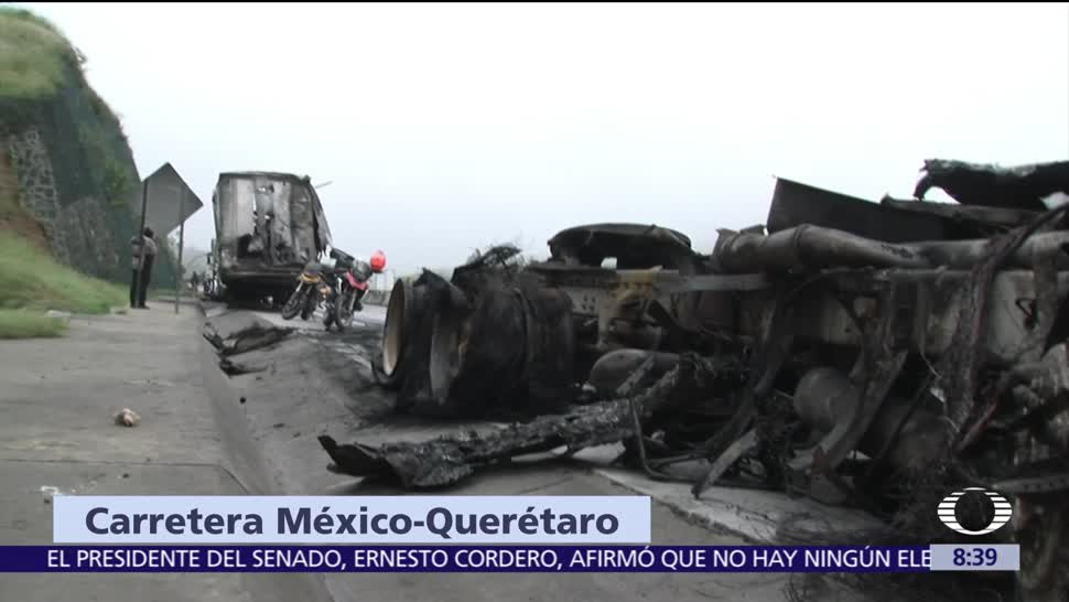 Accidente, México, Querétaro, muertos