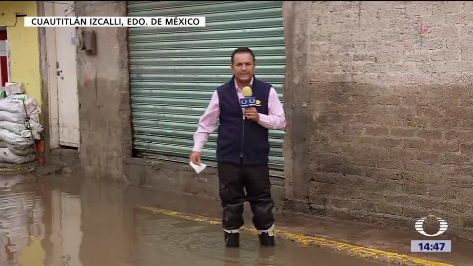 Cuautitlán Izcalli Inundado Colonias Trabajos De Desazolve