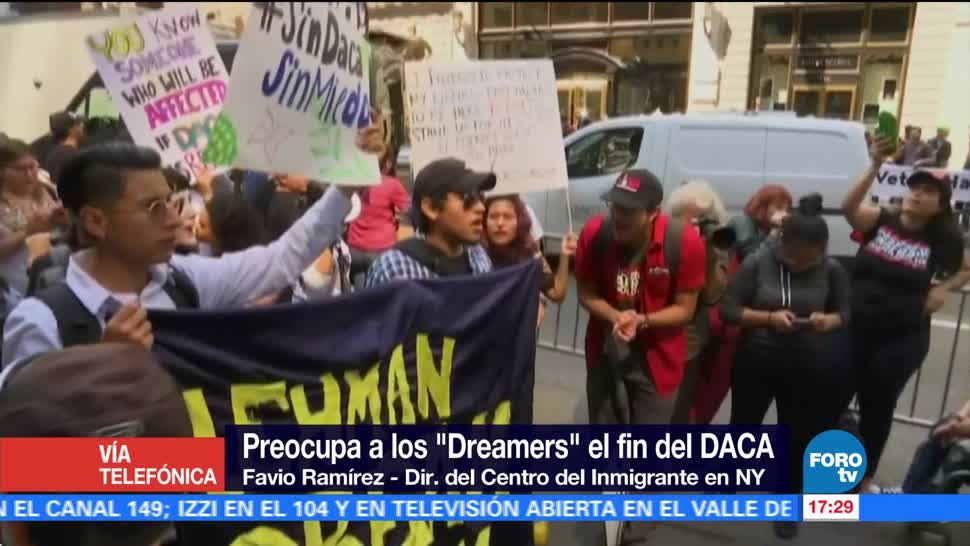 Dreamers Saldrán Calles Defender Programa Daca Favio Ramírez, Dir Del Centro Del Inmigrante En Nueva York