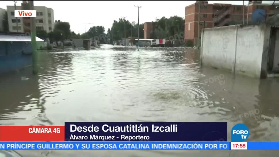 Bajan Nivel Inundacion Cuautitlan Izcalli