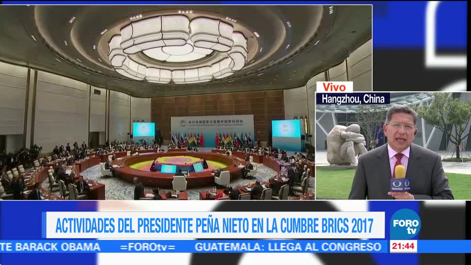 Actividades Peña Nieto Cumbre BRICS 2017