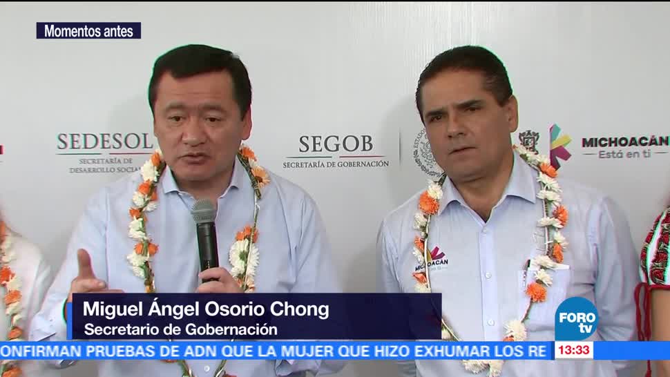 Osorio Chong insta al diálogo en Cámara de Diputados