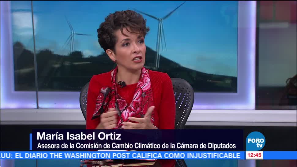 María Isabel Ortiz habla de La energía renovable en México