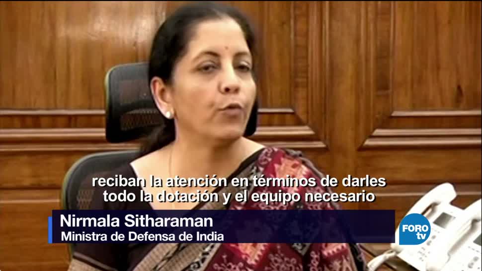 Nirmala Sitharama, nueva ministra de Defensa de la India