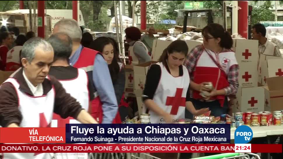 Cruz Roja pide confianza a la sociedad mexicana