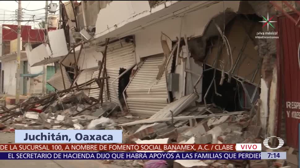 Central de autobuses de Juchitán, Oaxaca, se convierte en albergue tras sismo