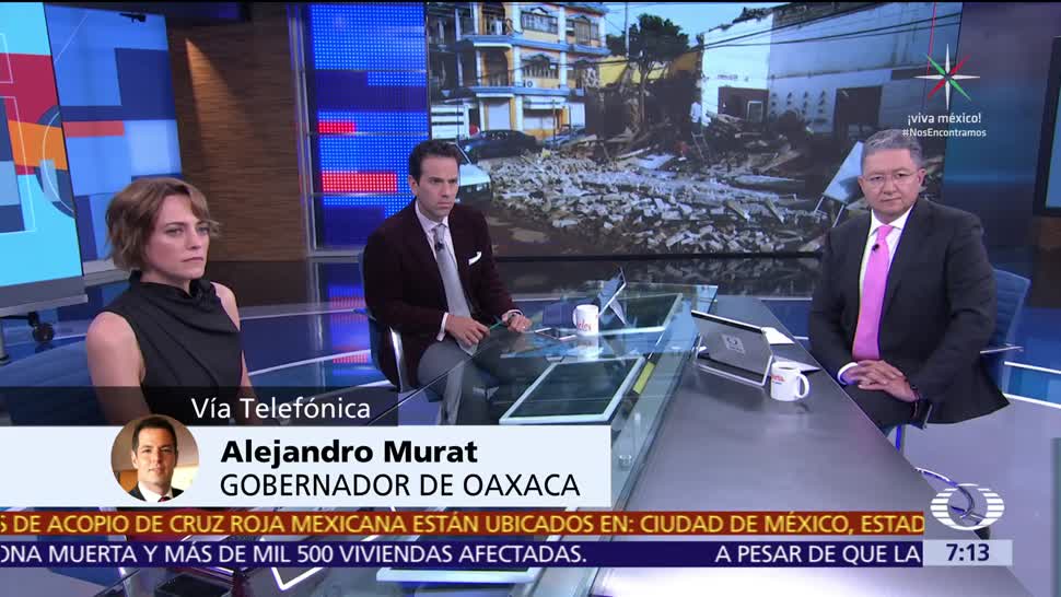 Oaxaca se recupera del sismo, Alejandro Murat habla en Despierta