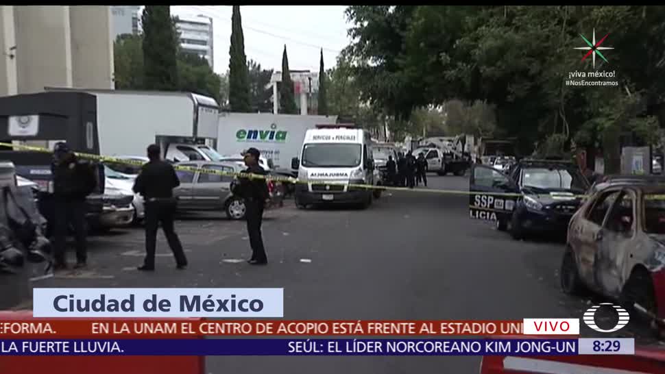 Atacan a cinco personas afuera de la delegación Cuauhtémoc, CDMX