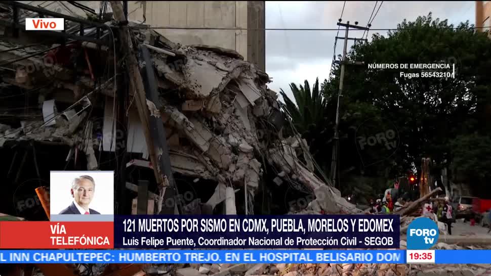 Sismo Afecta Martes Cdmx Epicentro En Puebla 29 Edificios Colapsados