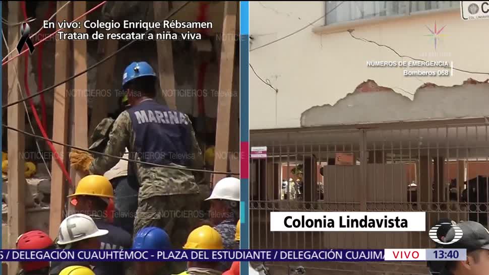Piden Civiles Acercarse Zona Derrumbe Lindavista CDMX