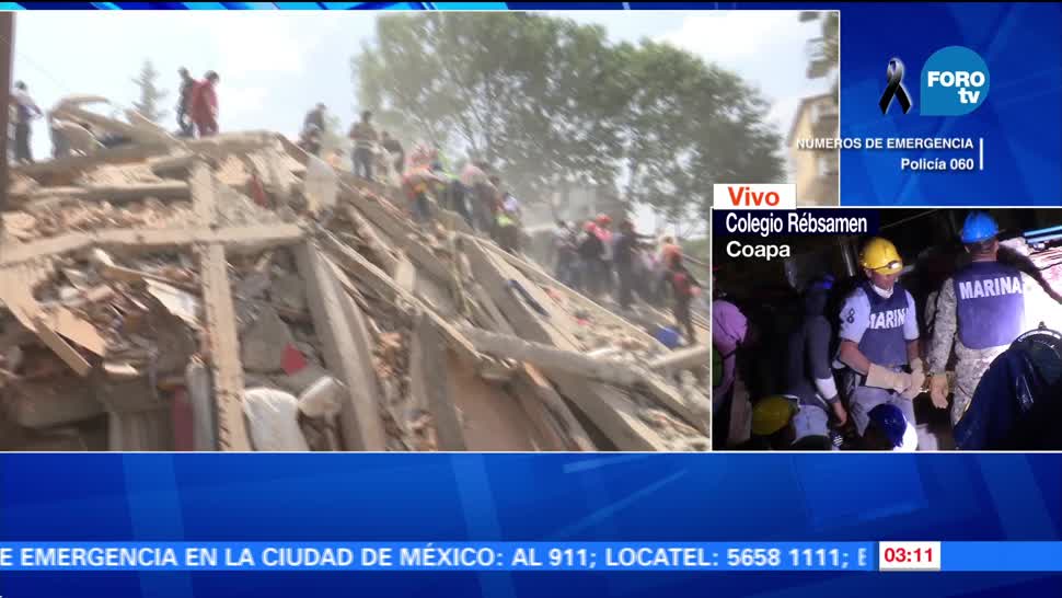 Aumenta el número de muertos por el sismo en México