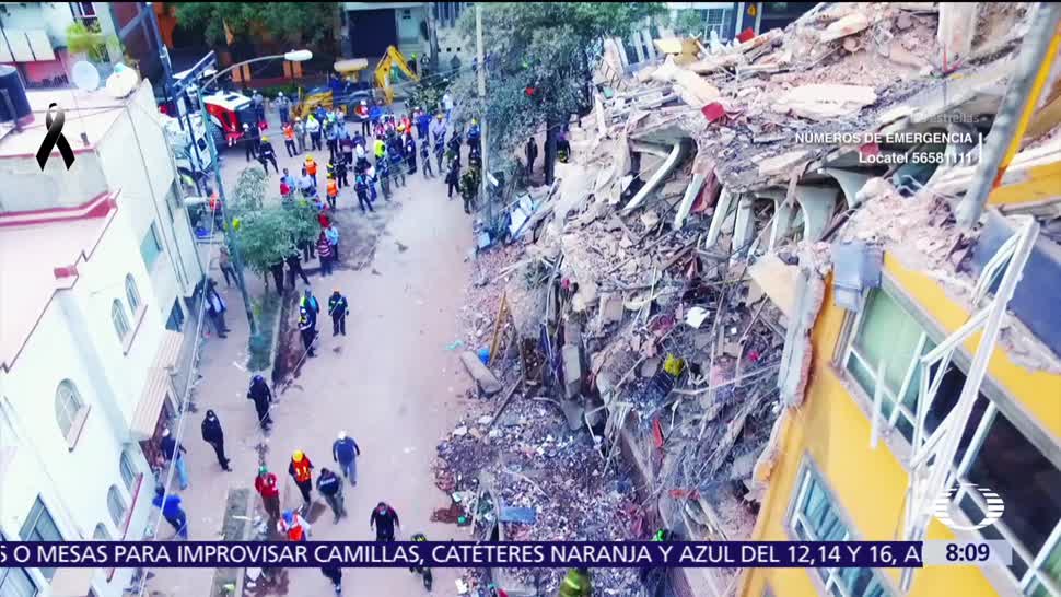 Sobrevivientes del derrumbe en Gabriel Mancera tras sismo CDMX narran su experiencia