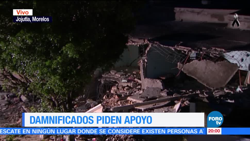 Hay 10 mil viviendas dañadas por el sismo en Morelos