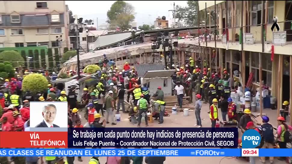 México volvió a la unidad tras terremoto, dice Luis Felipe Puente