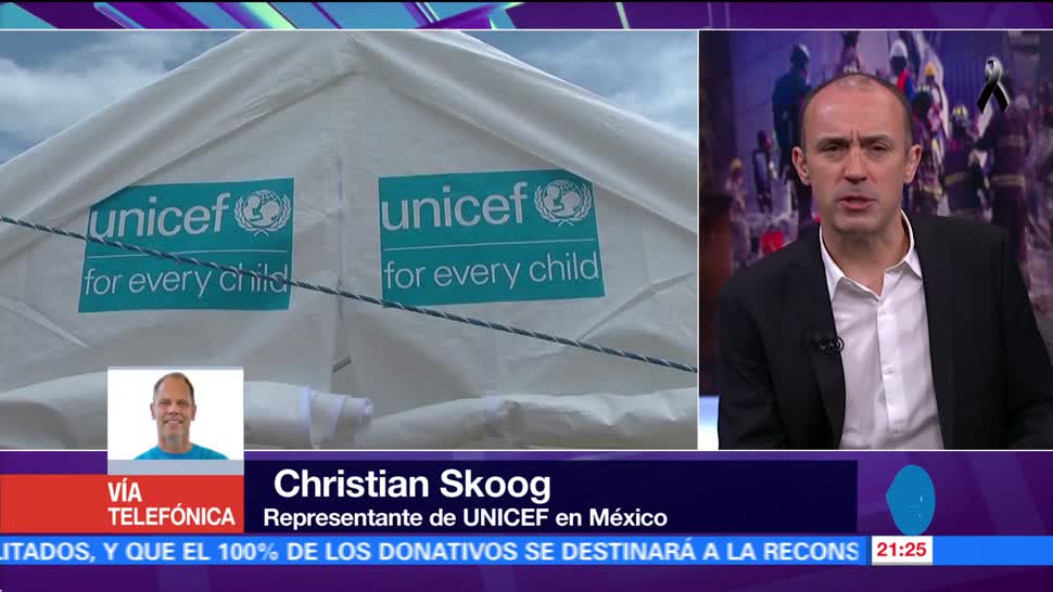 Unicef promueve espacios amigables para niños damnificados por sismo