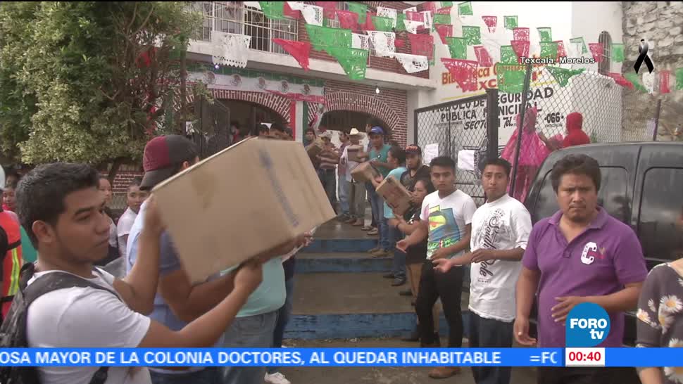 Fundación Televisa envía camión con 10 toneladas de ayuda a Texcala, Morelos