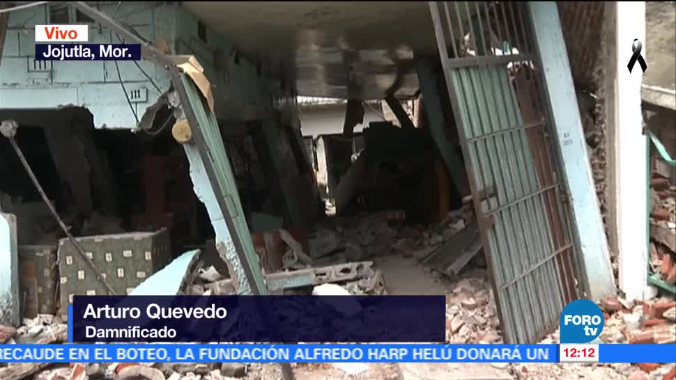Damnificados por sismo en Jojutla, Morelos, piden ayuda