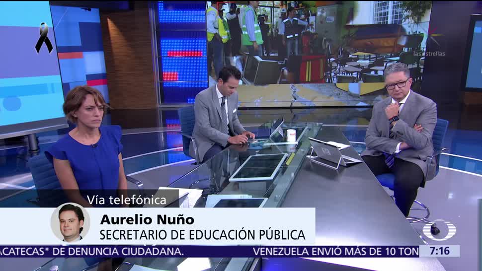Aurelio Nuño: Delegación Tlalpan debe responder por derrumbe en colegio Enrique Rébsamen