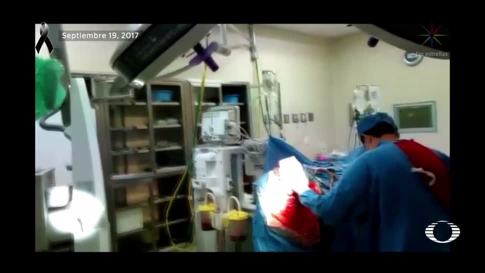 En medio del terremoto, médico termina cirugía de cerebro