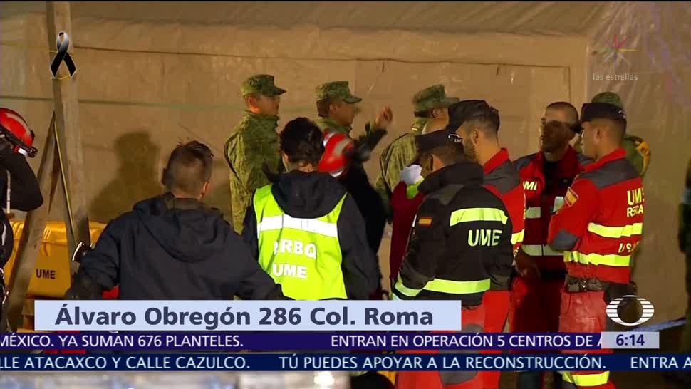 Faltan 39 personas por rescatar en Álvaro Obregón 286, CDMX