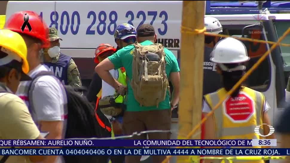 Sigue operativo de rescate en Álvaro Obregón 286 tras sismo