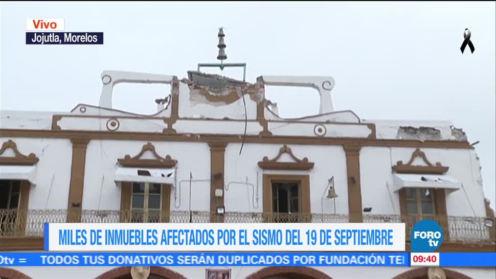 Iglesia de Jojutla queda inhabilitada tras sismo del 19 de septiembre