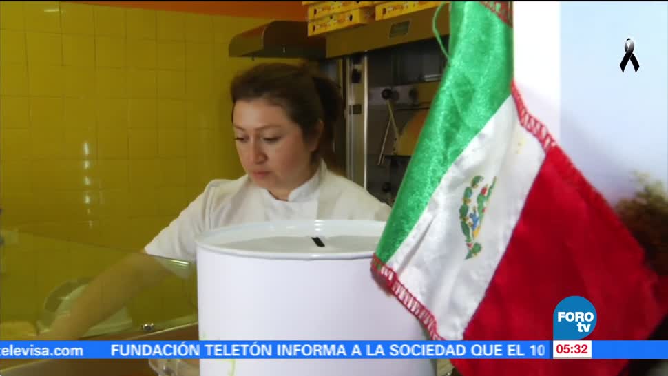 Mexicana en Italia envía ayuda a damnificados por el sismo