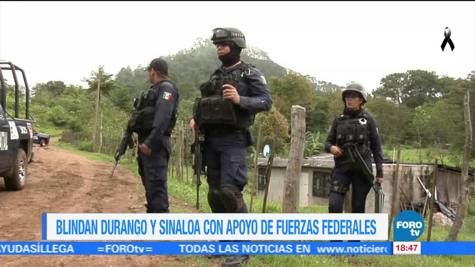 Aumentan Fuerzas Federales en Durango y Sinaloa